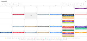 Lire la suite à propos de l’article Calendrier des matchs pour cette saison